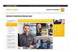 travaux de concepteur rédacteur freelance pour Renault